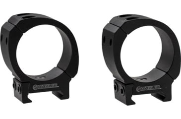 Image of Wheeler Engineering Delta Series Sporter Bi-Weaver Style/Pic Rings 1in, Med, Black, 1133748