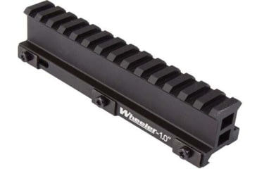 Image of USED Wheeler Fine Gunsmith Equipment Pic Rail Riser, 1 Inch, Black, 156504, EDEMO1