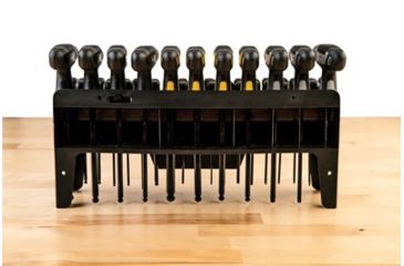 Image of Wheeler Fine Gunsmith Equipment SAE/Metric/Hex/Torx P-Handle Driver Set, 30 pc, 1081957