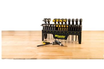 Image of Wheeler Fine Gunsmith Equipment SAE/Metric/Hex/Torx P-Handle Driver Set, 30 pc, 1081957