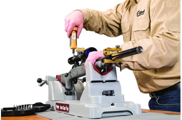 Image of Wheeler Fine Gunsmith Equipment Ultra Scope Mounting Kit, Green Laser, 9 Bits, FAT Torque Wrench, 1 Socket, Bit Holder, Professional Reticle Leveling System, Thread locker, 541010