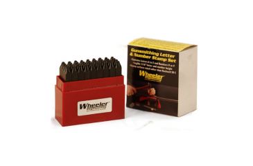 Image of Wheeler Letter and Number Stamp Set 194679