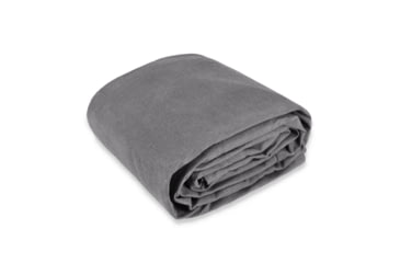 Image of White Duck 18 oz. 100% Cotton Canvas Tarp, Gray, 10ft x 12ft, FBA-WDT-Grey-8041