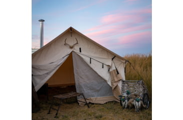 Image of White Duck Alpha Wall Tent, Water Repellent, 10ft x 12ft, WD-0045