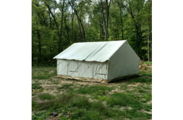 Image of White Duck Alpha Wall Tent, Water Repellent, 10ft x 12ft, WD-0045