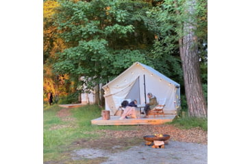 Image of White Duck Alpha Wall Tent, Water Repellent, 10ft x 12ft, WD-0045