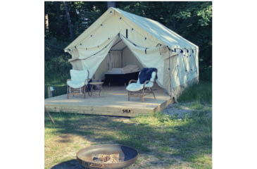 Image of White Duck Alpha Wall Tent, Water Repellent, 10ft x 12ft, WD-0045