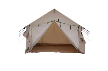 Image of White Duck Alpha Wall Tent, Water Repellent, 10ft x 12ft, WD-0045