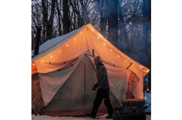Image of White Duck Alpha Wall Tent, Water Repellent, 12ft x 14ft, WD-0012