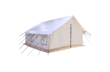 Image of White Duck Alpha Wall Tent, Water Repellent, 14ft x 16ft, WD-0014