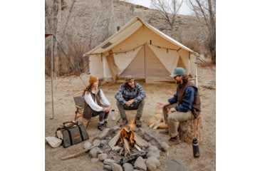 Image of White Duck Alpha Wall Tent, Water Repellent, 14ft x 16ft, WD-0014