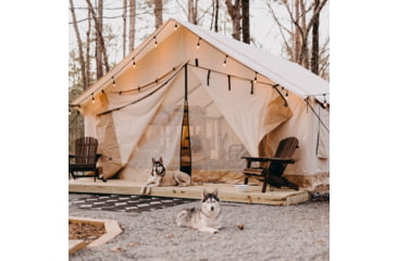 Image of White Duck Alpha Wall Tent, Water Repellent, 14ft x 16ft, WD-0014