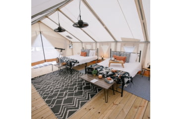 Image of White Duck Alpha Wall Tent, Water Repellent, 16 x 20ft, WD-0024
