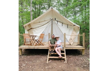 Image of White Duck Alpha Wall Tent, Water Repellent, 16 x 20ft, WD-0024