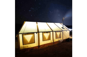 Image of White Duck Alpha Wall Tent, Water Repellent, 16 x 20ft, WD-0024