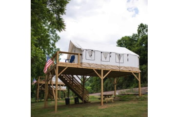 Image of White Duck Alpha Wall Tent, Water Repellent, 16 x 20ft, WD-0024