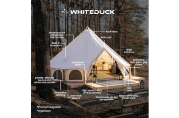 Image of White Duck Avalon Bell Tent, Water Repellent, 20ft, TNT-009152