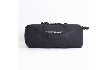 Image of White Duck Filios Canvas Duffel Bag, Black, 24in x 16in, FBA1-FDBSB-2416