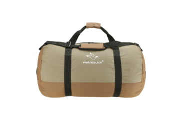 Image of White Duck Filios Canvas Duffel Bag, Brown/Olive, 30in x 18in, FBA-FDBOBR-3018