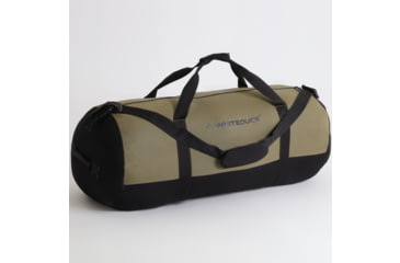 Image of White Duck Filios Canvas Duffel Bag, Olive/Black, 24in x 16in, FBA-FDBOB-2416