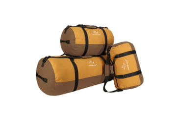 Image of White Duck Filios Canvas Duffel Bag, Tan/Brown, 24in x 16in, FBA-FDBTB-2416