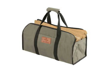 Image of White Duck Firewood Log Carriers, Tote Shape, Olive, 23inx10inx12in, FBA-CLT-3404