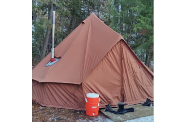 Image of White Duck Regatta Bell Tent, Water Repellent, Desert Red, 10ft, WD-RBT-01