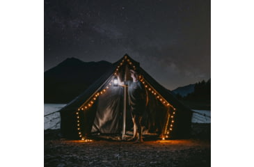 Image of White Duck Regatta Bell Tent, Water Repellent, Night Sky, 10ft, WD-RBT-48