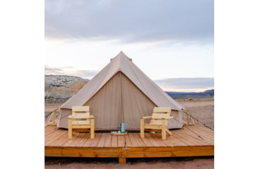 Image of White Duck Regatta Bell Tent, Water Repellent, Sandstone Beige, 8ft, WD-0071