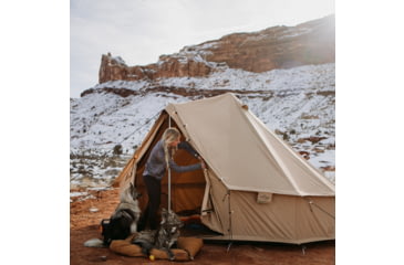 Image of White Duck Regatta Bell Tent, Water Repellent, Sandstone Beige, 8ft, WD-0071