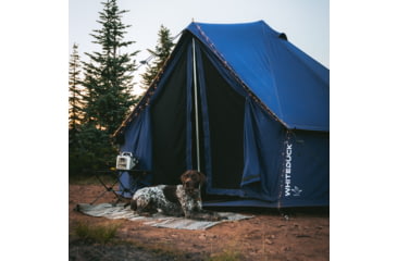 Image of White Duck Regatta Bell Tent, Water Repellent, Sapphire Blue, 10ft, WD-RBT-46