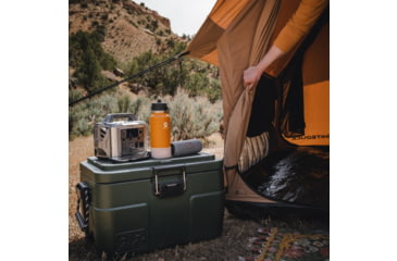 Image of White Duck Rover Scout Tent w/ Jack Stove, Fire Water Repellent, Sandstone Beige, 6ftx8ft, WD-RBT-65