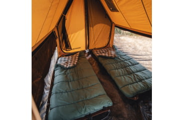 Image of White Duck Rover Scout Tent w/ Jack Stove, Fire Water Repellent, Sandstone Beige, 6ftx8ft, WD-RBT-65