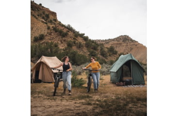 Image of White Duck Rover Scout Tent w/ Jack Stove, Fire Water Repellent, Sandstone Beige, 6ftx8ft, WD-RBT-65