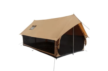 Image of White Duck Rover Scout Tent w/ Jack Stove, Water Repellent, Sandstone Beige, 8ftx9ft, WD-RBT-37