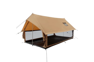 Image of White Duck Rover Scout Tent w/ Jack Stove, Water Repellent, Sandstone Beige, 8ftx9ft, WD-RBT-37
