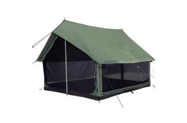 Image of White Duck Rover Scout Tent w/ Jack Stove, Water Repellent, Forest Green, 8ftx9ft, WD-RBT-33