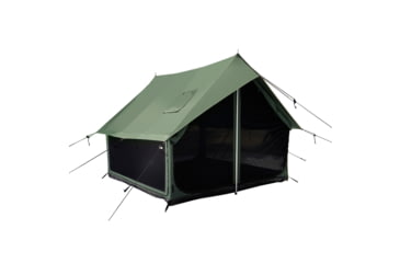 Image of White Duck Rover Scout Tent w/ Jack Stove, Water Repellent, Forest Green, 8ftx9ft, WD-RBT-33