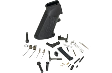 Image of White Label Armory AR-15 Lower Parts Kit No Fire Control Group, Phosphate, Black, WLA-LOW-1015-01