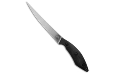 Image of White River Knife &amp; Tool White River Knives 6" Pro Fillet Knife Black G-10 6" Stonewash, Black, CPM S35VN, adult, BHQ-188840