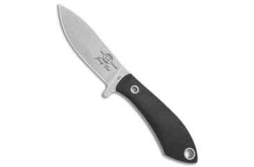 Image of White River Knife &amp; Tool Sendero Pack Fixed Blade Knife, 3.25in, CPM S30V, Drop Point Blade, Micarta, Black Handle, Black/Steel, 7.375 inch, BHQ-114008