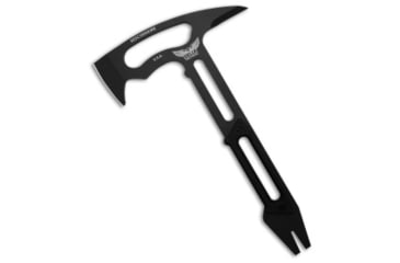 Image of White River Knife &amp; Tool Delia Tactical Rescue Hawk, 80CRV2, G-10, Black Handle, Black/Black, 13.50 inch, BHQ-140641