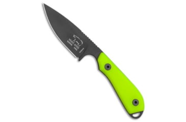 Image of White River Knife &amp; Tool M1 Backpacker Pro Fixed Blade Knife, 3.125in, CPM S35VN, Drop Point Blade, G-10, Green Handle, PVD, Green/Black, 7.00 inch, BHQ-120542