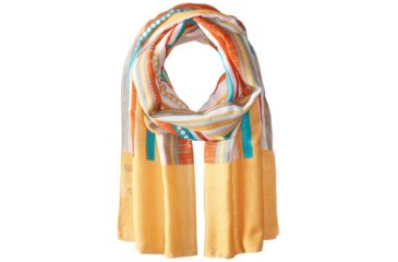 Image of White Sierra Bug Free Gauzy Scarf - Printed - Unisex, Tiger Lily, One Size, D0210WP-Tiger Lily - TGL-1 SIZE