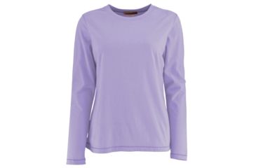 Image of White Sierra Bug Free Jersey Long Sleeve Tee - Women's-Lavender-Small