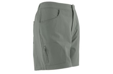 Image of White Sierra Crissy Field Stretch Shorts - Womens, Caviar, Small, D5770W-Caviar - CAV-SMALL
