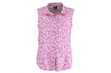 Image of White Sierra Gobi Desert Sleeveless Shirt - Printed - Womens, Orchid, Medium, D4268WP-Orchid - ORC-MEDIUM