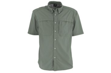 Image of White Sierra Kalgoorlie Cool Touch Short Sleeve Shirt - Mens, Mountain PIne, Medium, D4764M-Mountain PIne - MOP-MEDIUM