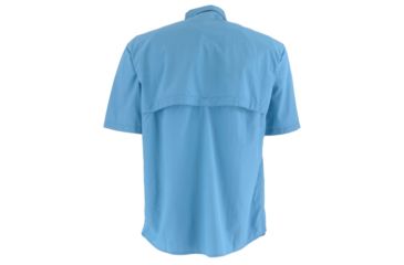 Image of White Sierra Kalgoorlie Cool Touch Short Sleeve Shirt - Mens, Niagara Blue, 2X Large, D4764M-Niagara Blue - NIB-XXL