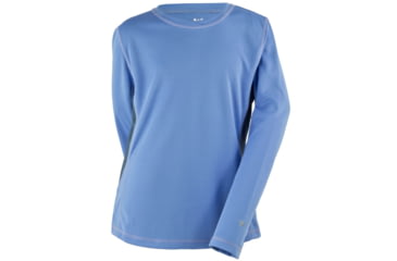 Image of White Sierra Sun Buster Tee - Girl's-Purple Rain-Large